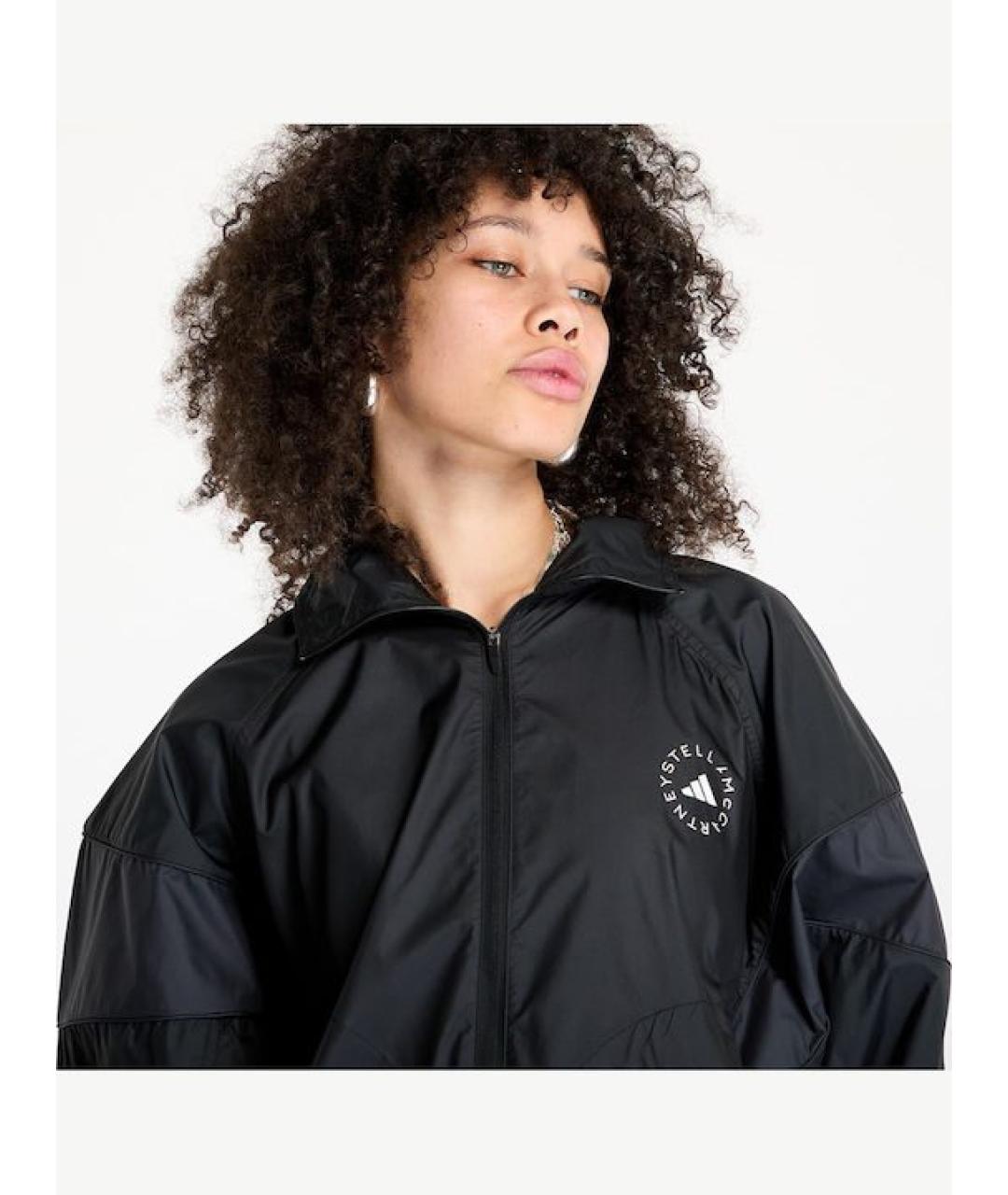 ADIDAS BY STELLA MCCARTNEY Черная полиэстеровая куртка, фото 6