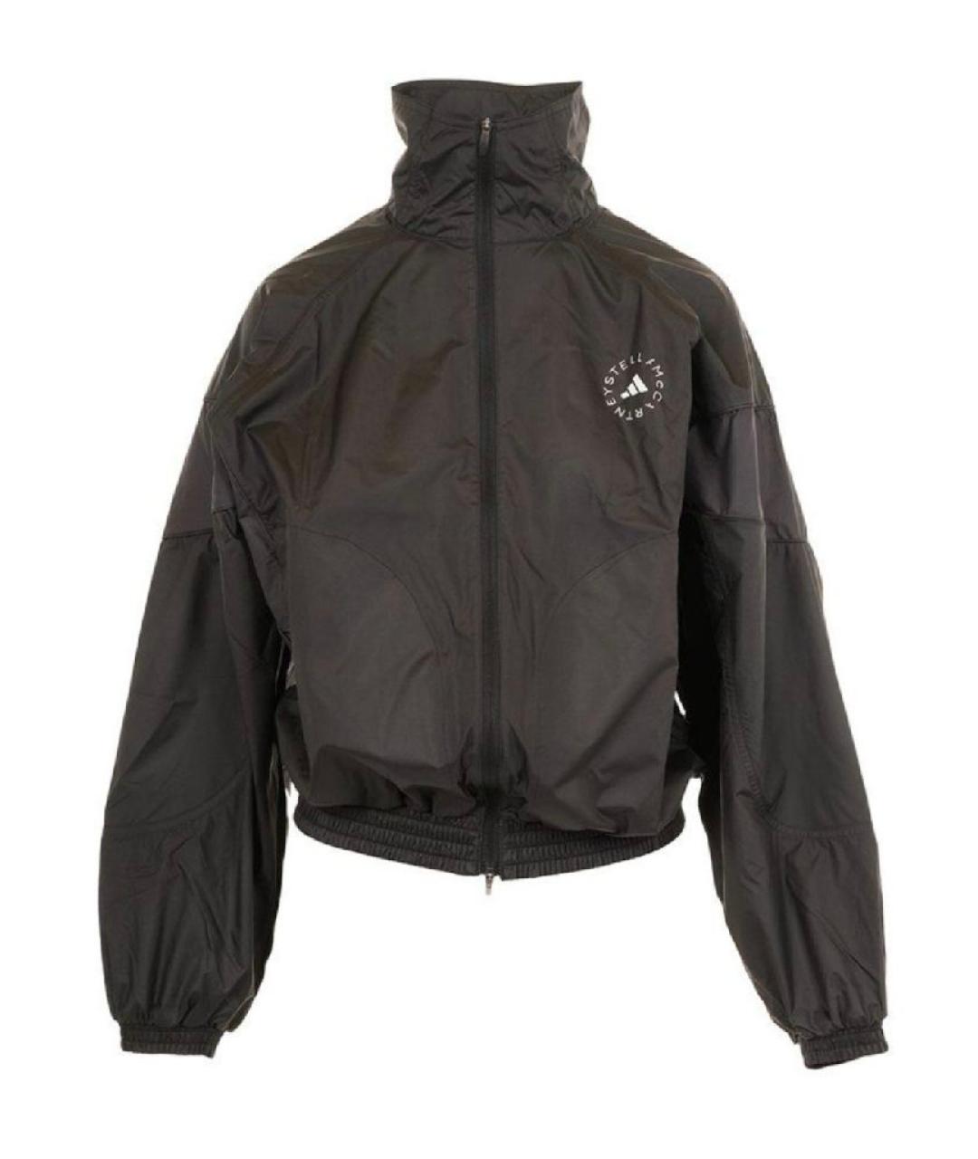 ADIDAS BY STELLA MCCARTNEY Черная полиэстеровая куртка, фото 1