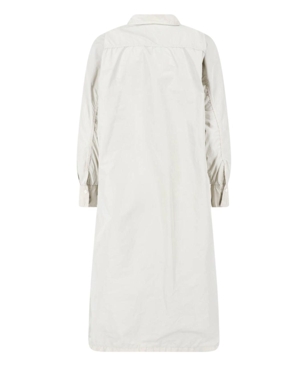 ASPESI Серое полиэстеровое пальто, фото 2