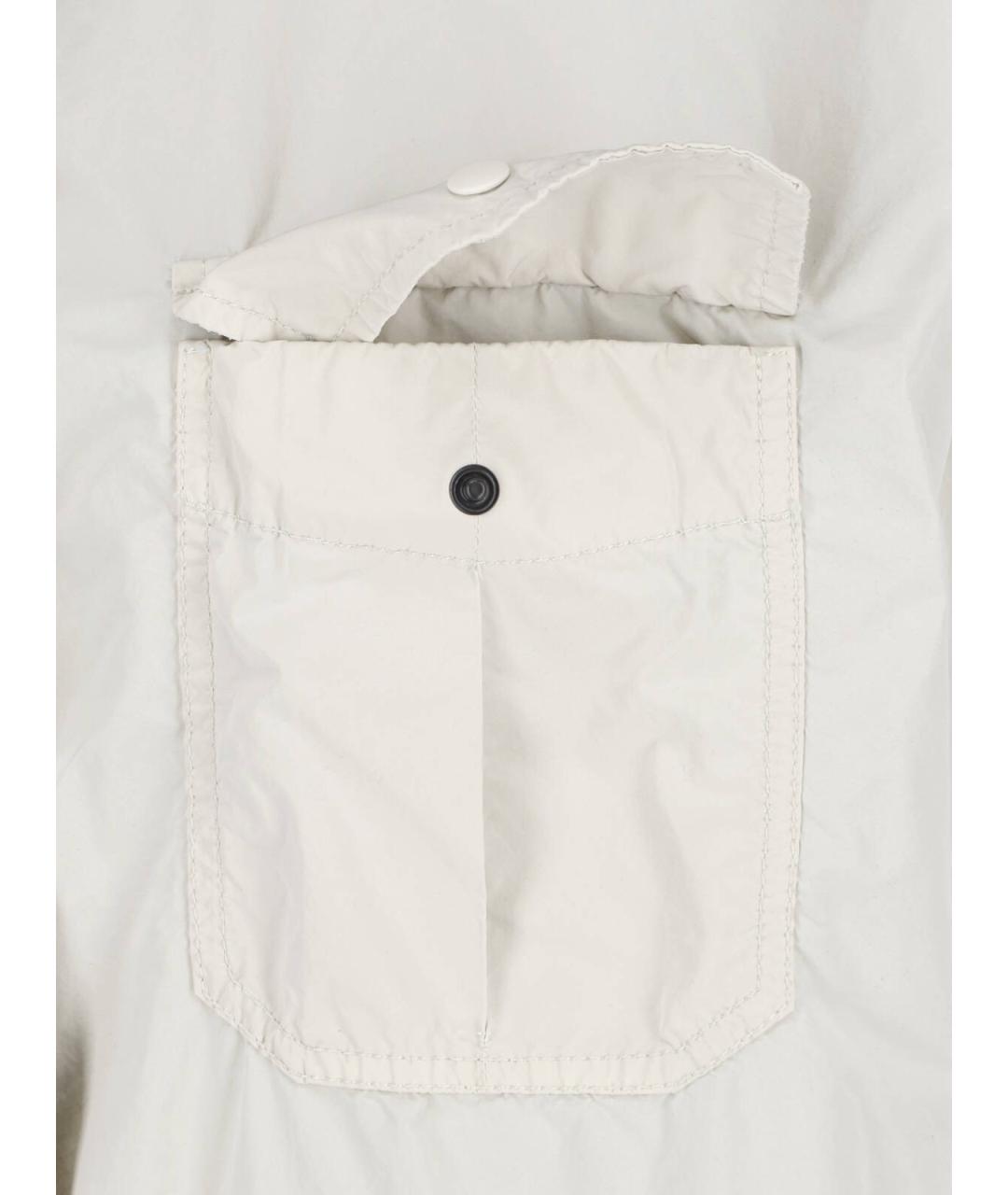 ASPESI Серое полиэстеровое пальто, фото 4