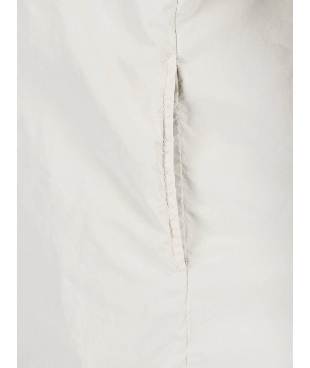 ASPESI Серое полиэстеровое пальто, фото 3