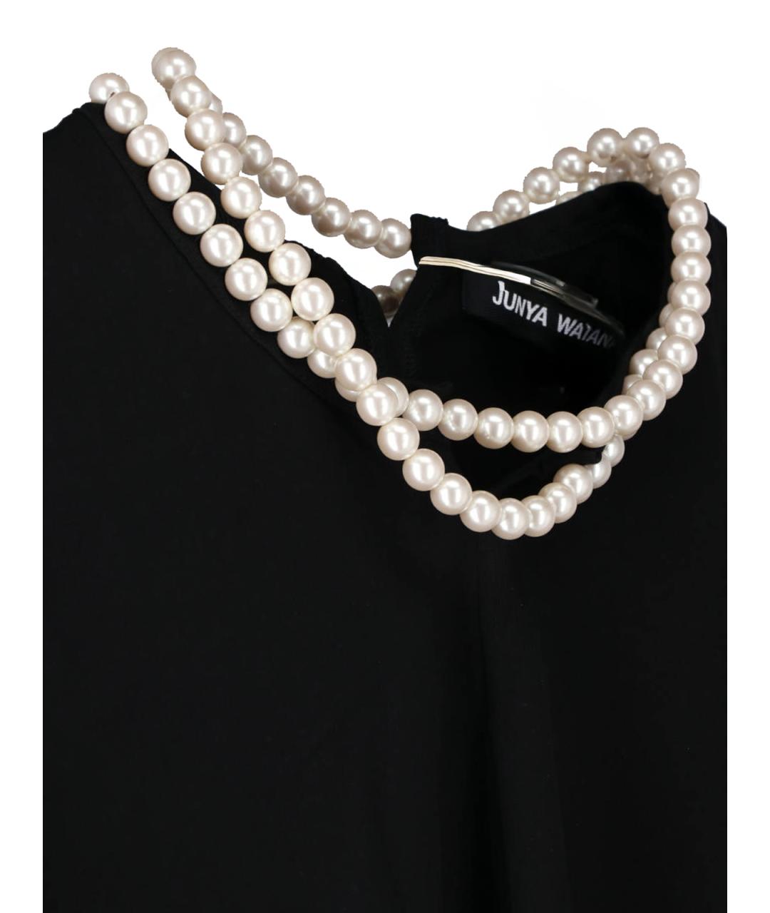 JUNYA WATANABE Черная хлопковая футболка, фото 3