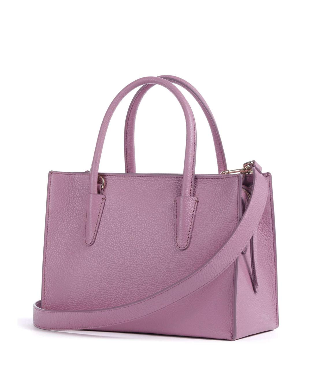 COCCINELLE Фиолетовая кожаная сумка через плечо, фото 2