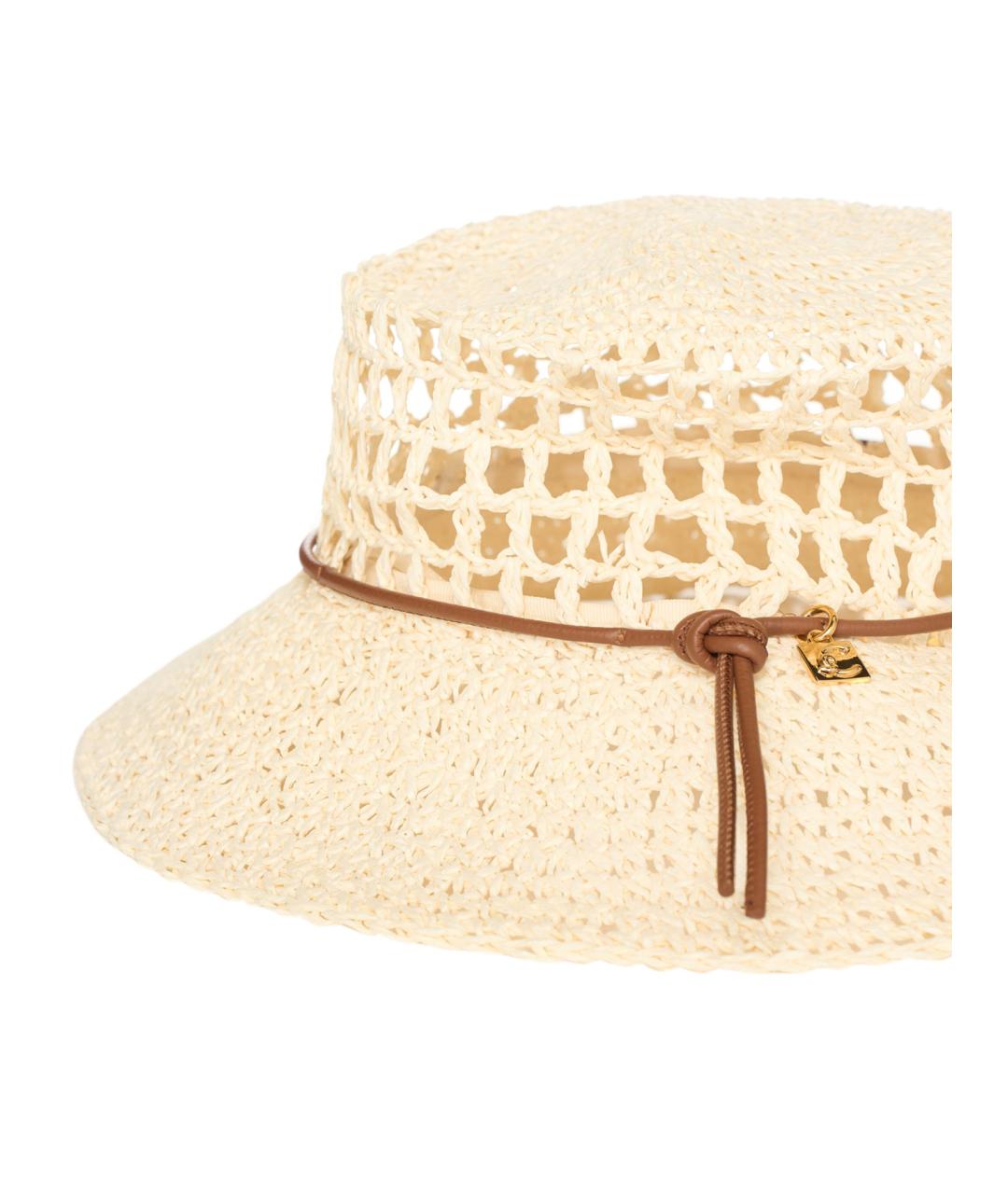 COCCINELLE Бежевая шляпа, фото 2