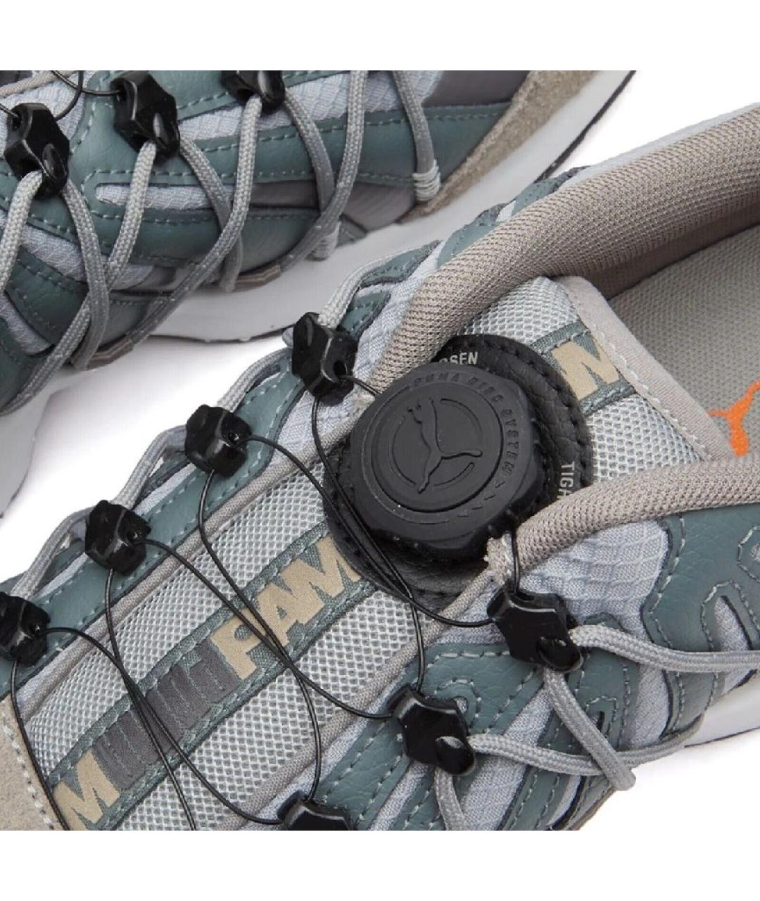 PUMA Серые замшевые низкие кроссовки / кеды, фото 2