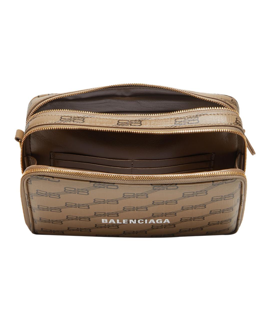 BALENCIAGA Коричневая папка для документов, фото 5