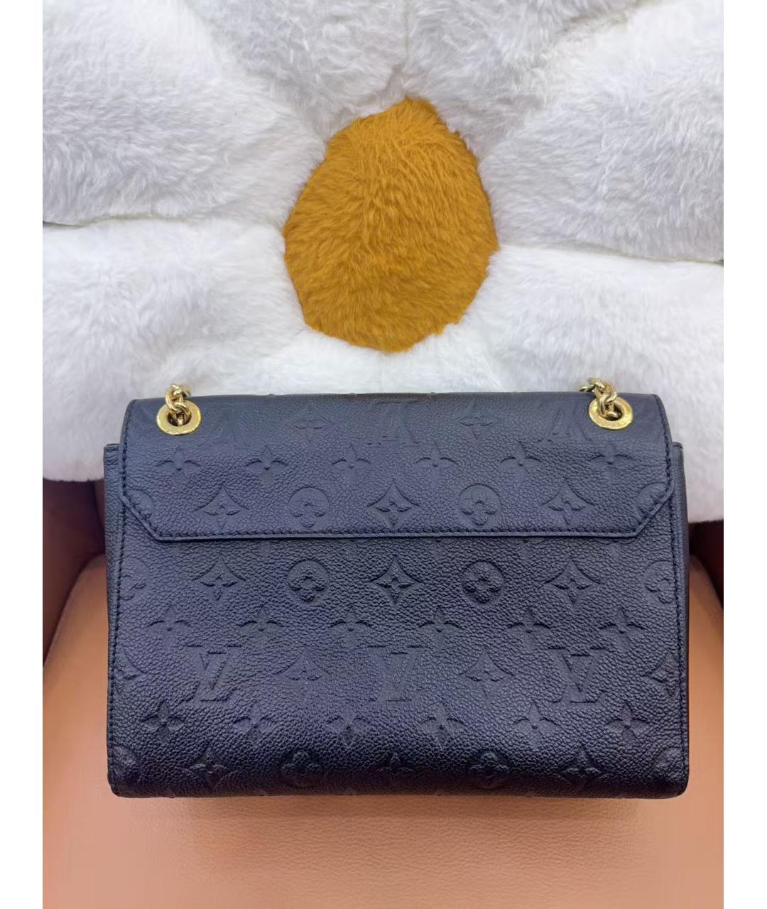 LOUIS VUITTON Темно-синяя сумка через плечо, фото 3