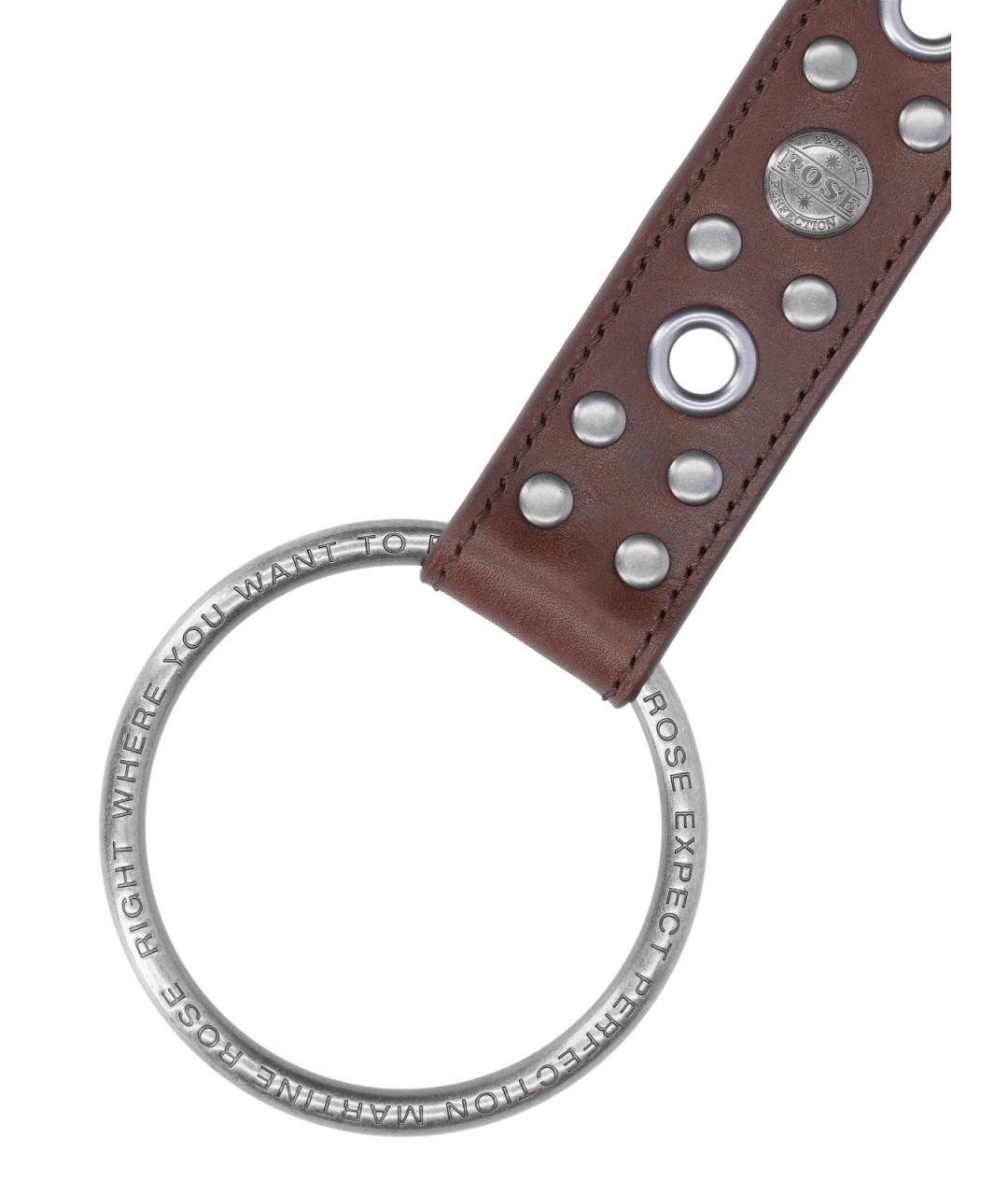 MARTINE ROSE Коричневый брелок, фото 3