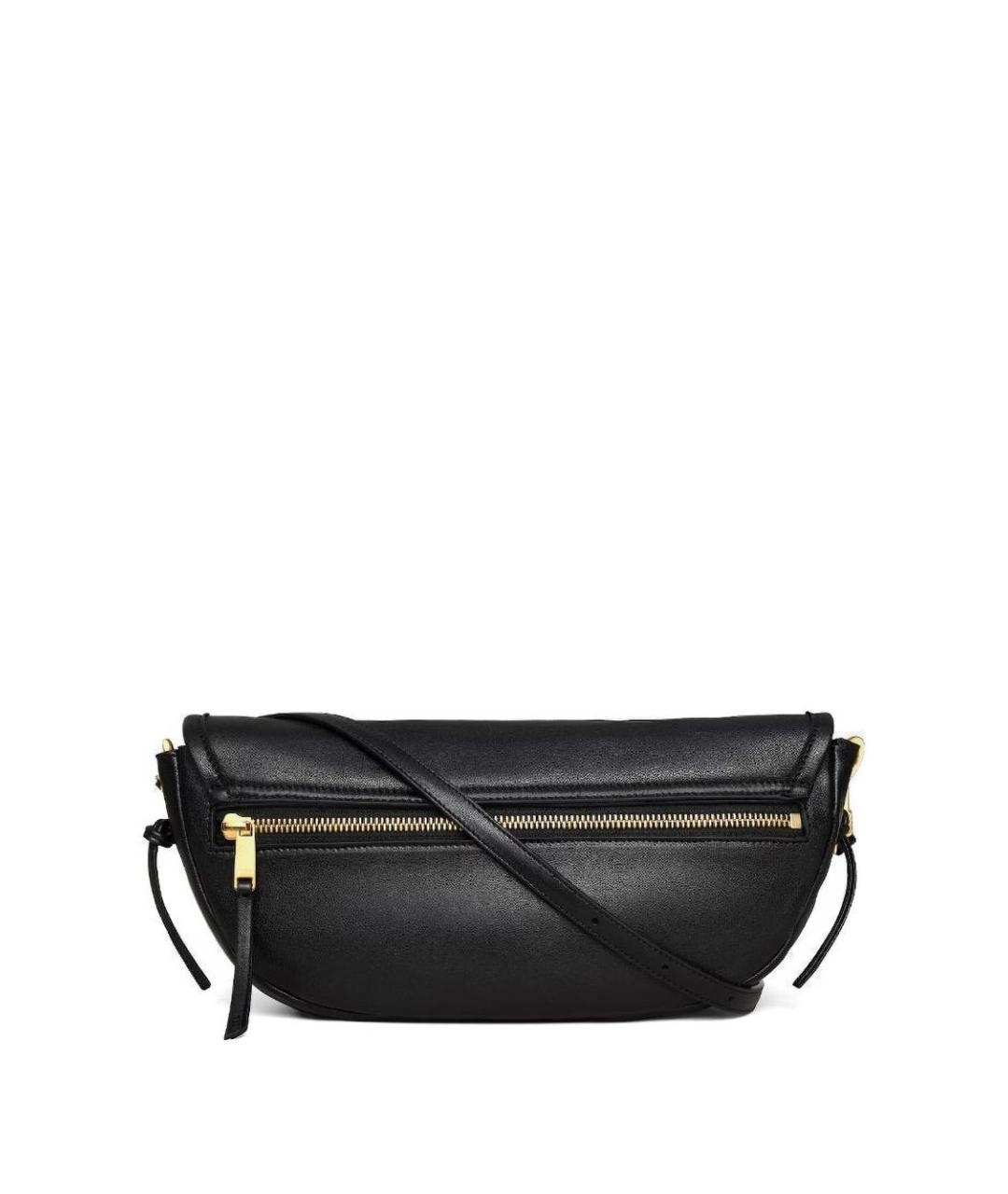 CELINE Черная кожаная сумка через плечо, фото 3