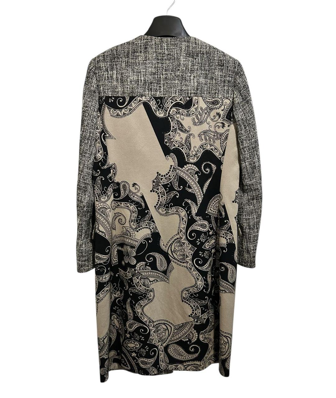 ETRO Серое хлопковое пальто, фото 2