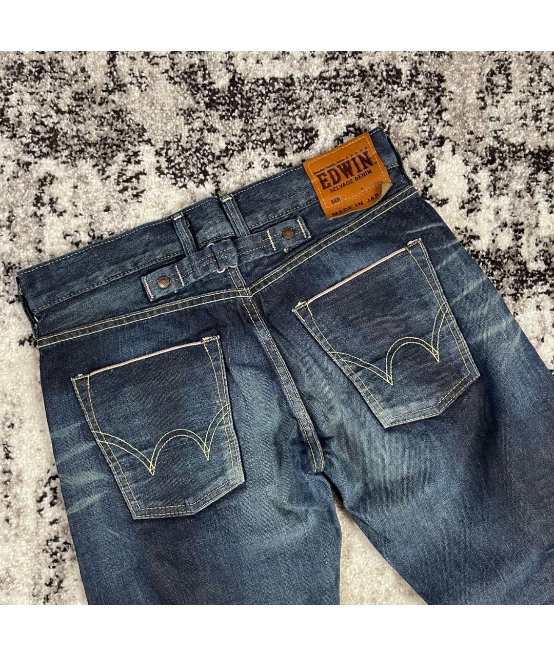 EDWIN Мульти хлопковые прямые джинсы, фото 3