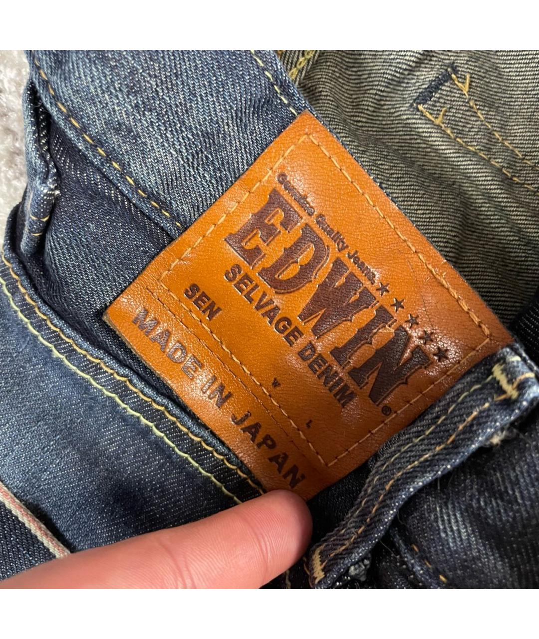 EDWIN Мульти хлопковые прямые джинсы, фото 6