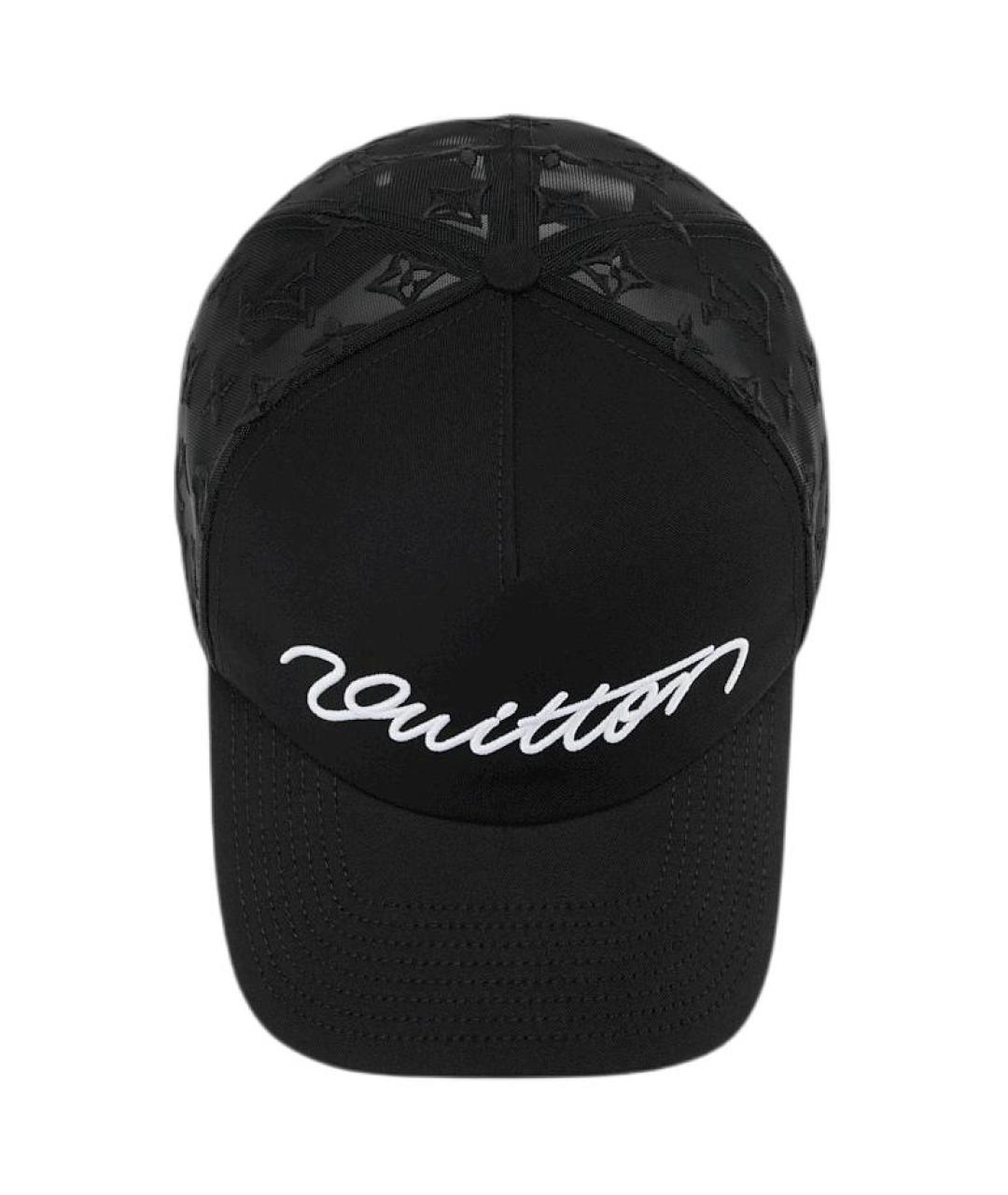 LOUIS VUITTON Черная кепка/бейсболка, фото 3