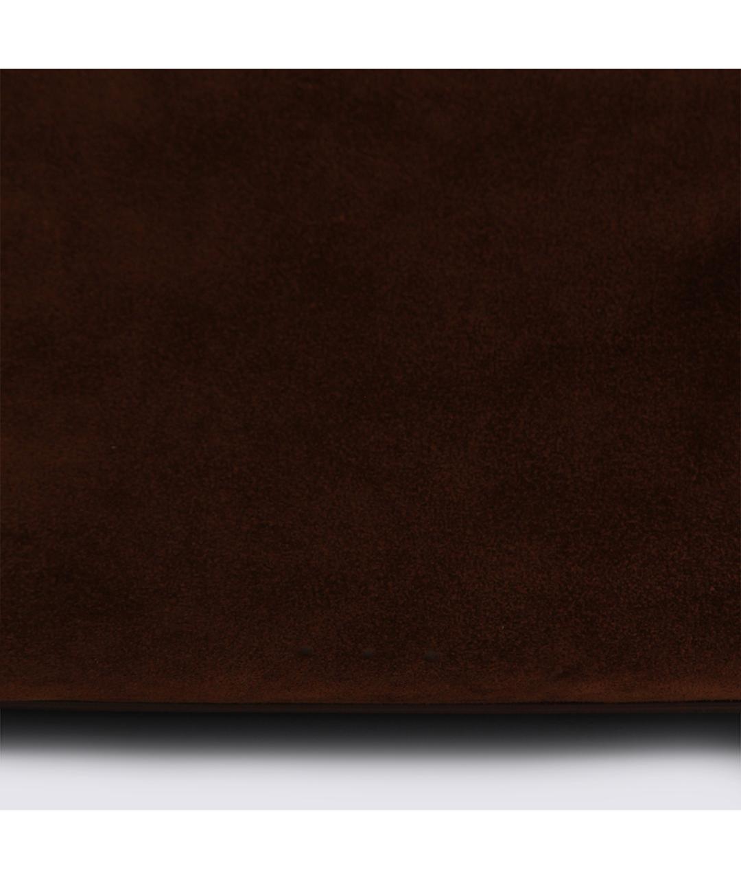 AESTHER EKME Коричневая замшевая сумка через плечо, фото 4