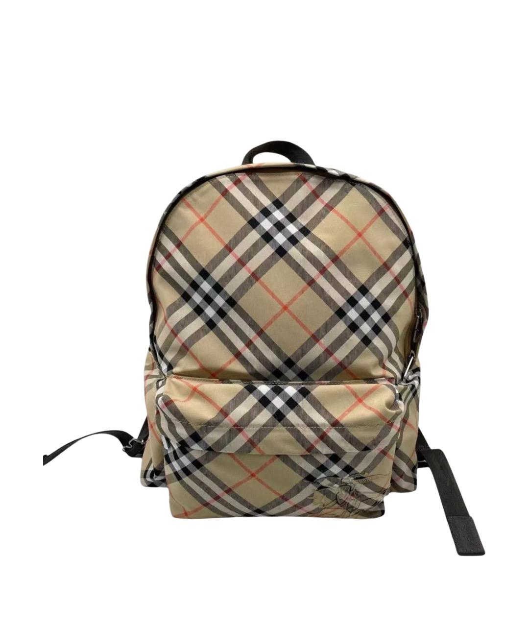 BURBERRY Бежевый рюкзак, фото 1
