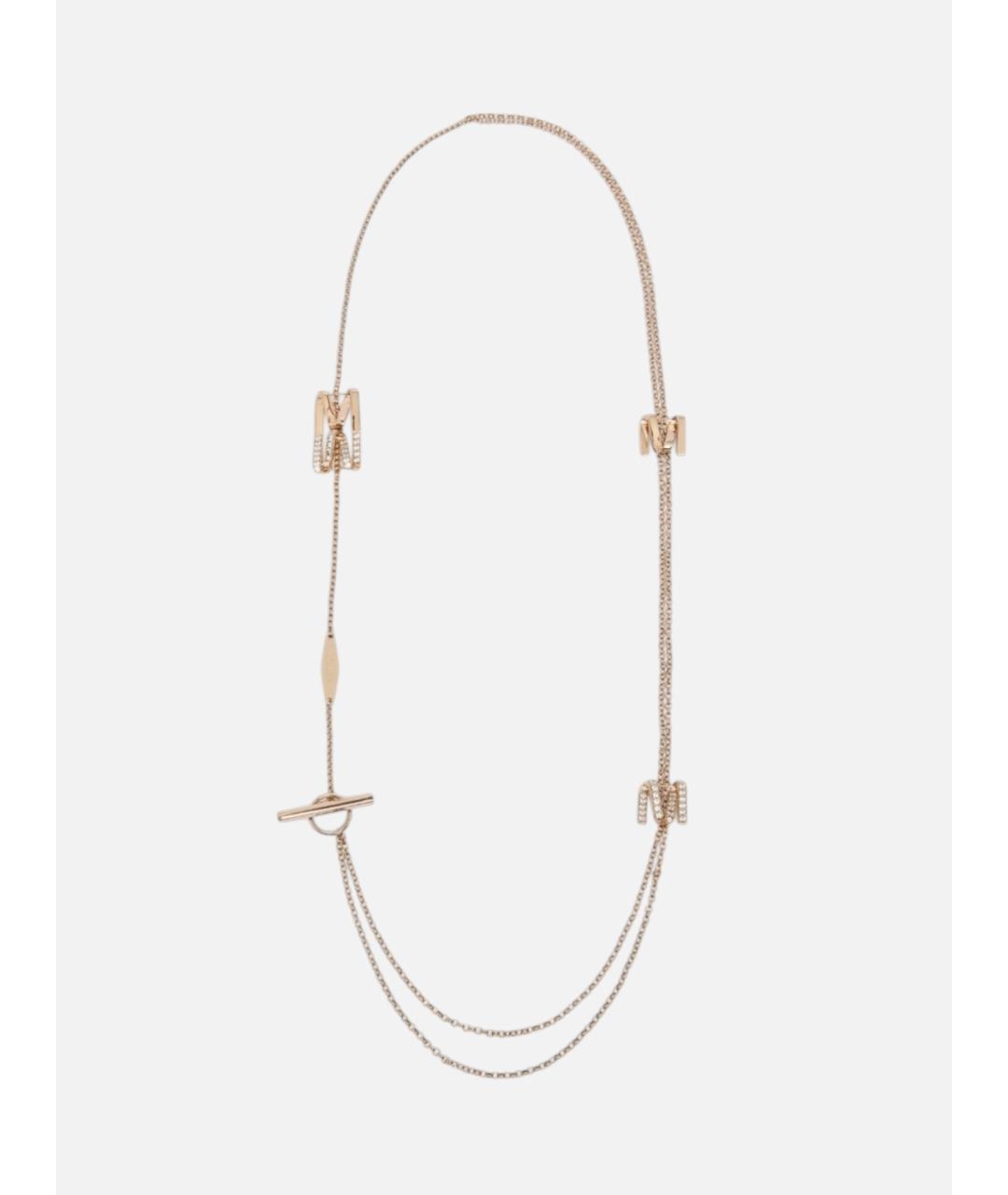 MAX MARA Золотое металлическое колье, фото 3