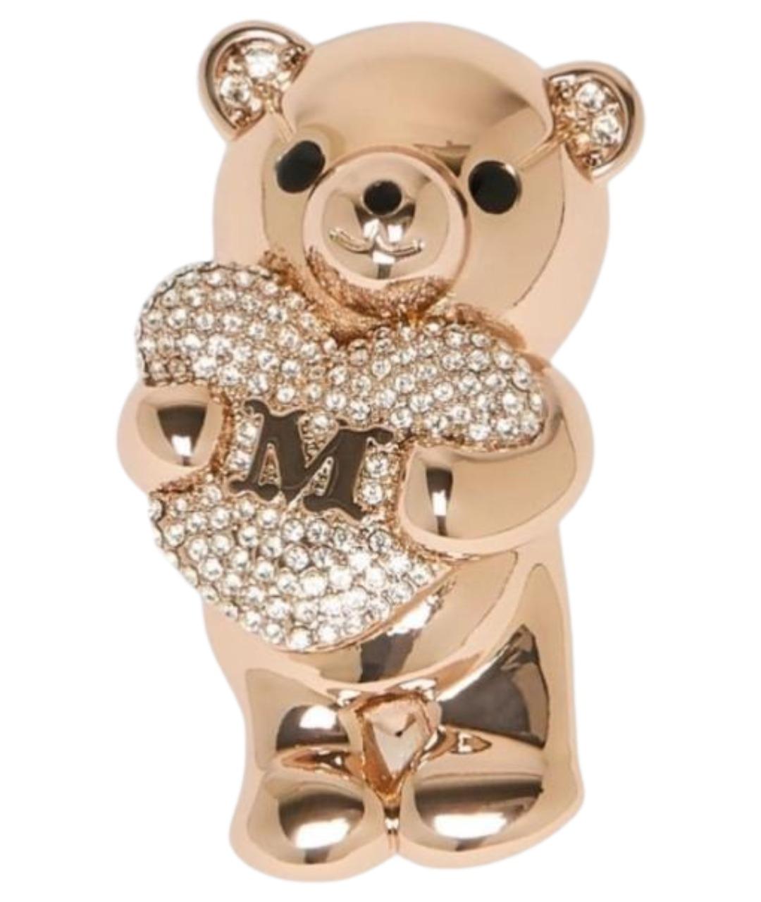 MAX MARA Золотая металлическая булавка / брошь, фото 1