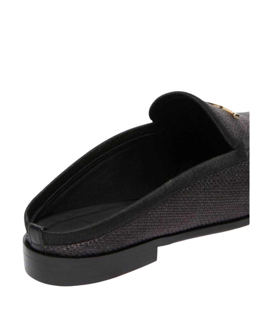 MAX MARA Черные кожаные лоферы, фото 5