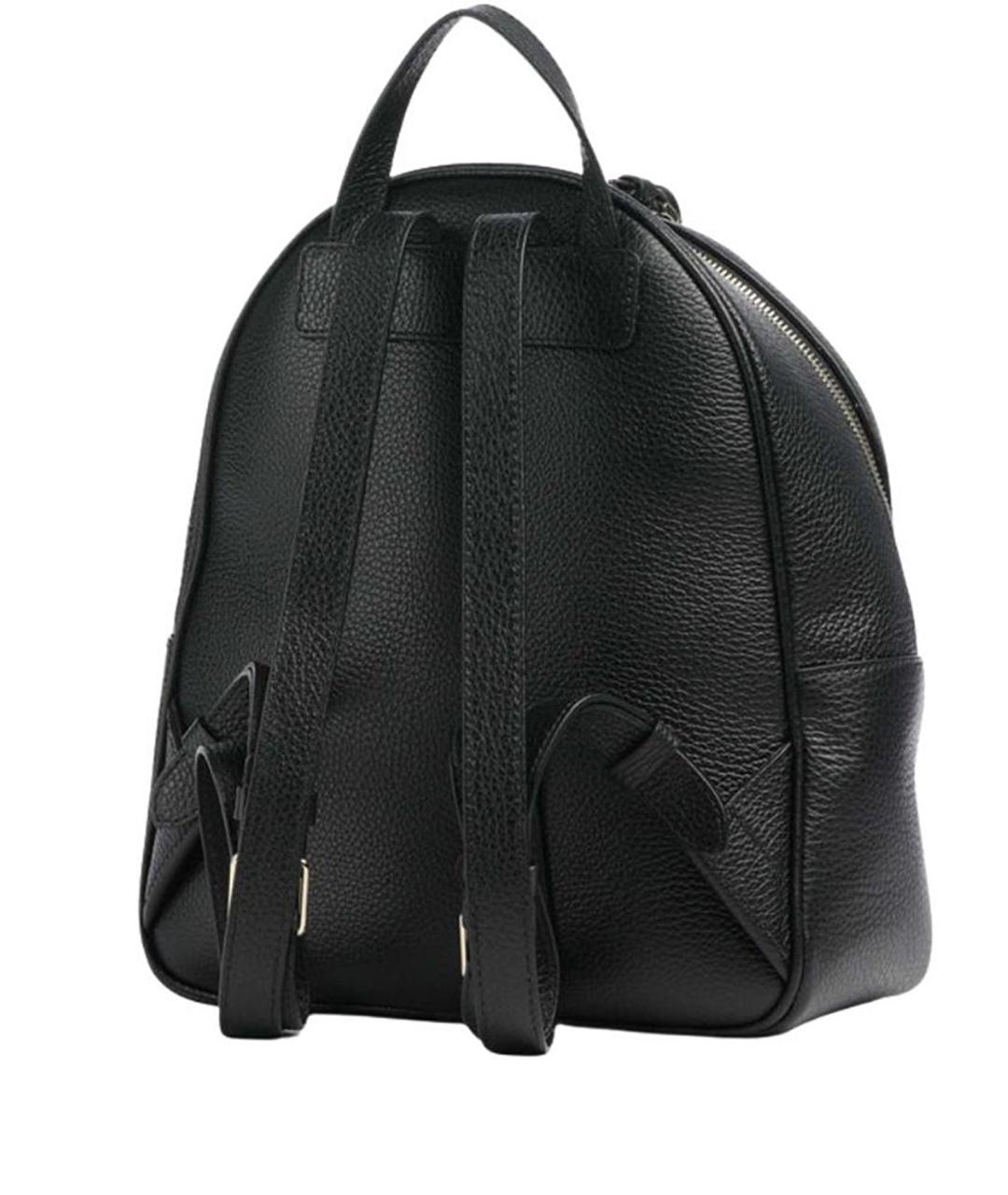 COCCINELLE Черный кожаный рюкзак, фото 2