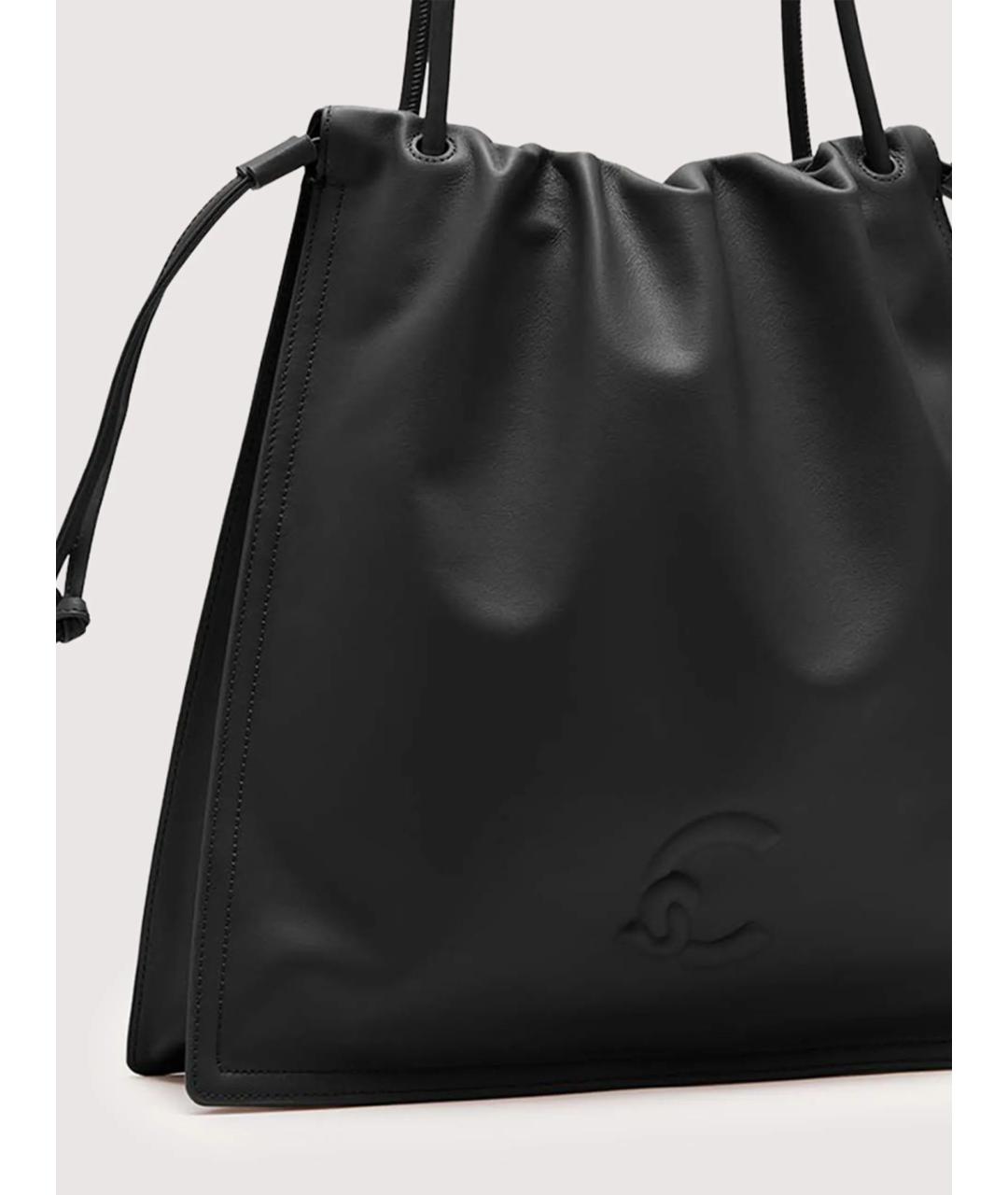 COCCINELLE Черная кожаная сумка через плечо, фото 4