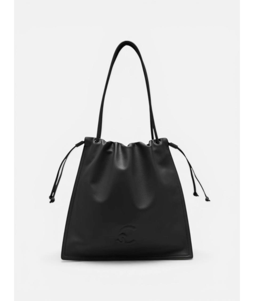 COCCINELLE Черная кожаная сумка через плечо, фото 5