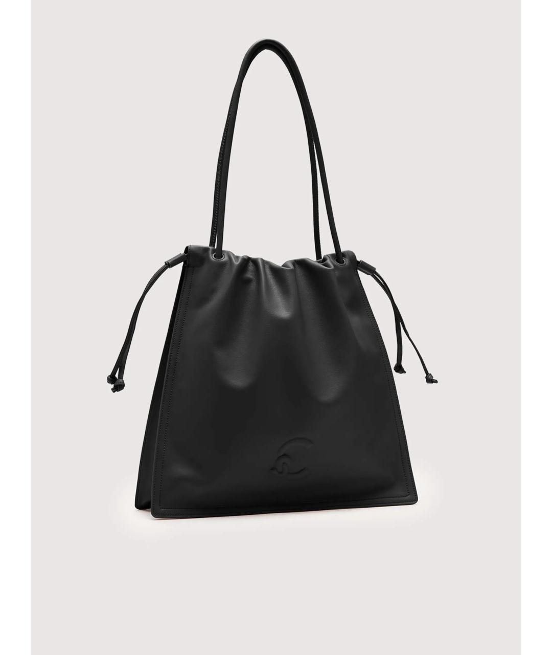 COCCINELLE Черная кожаная сумка через плечо, фото 2