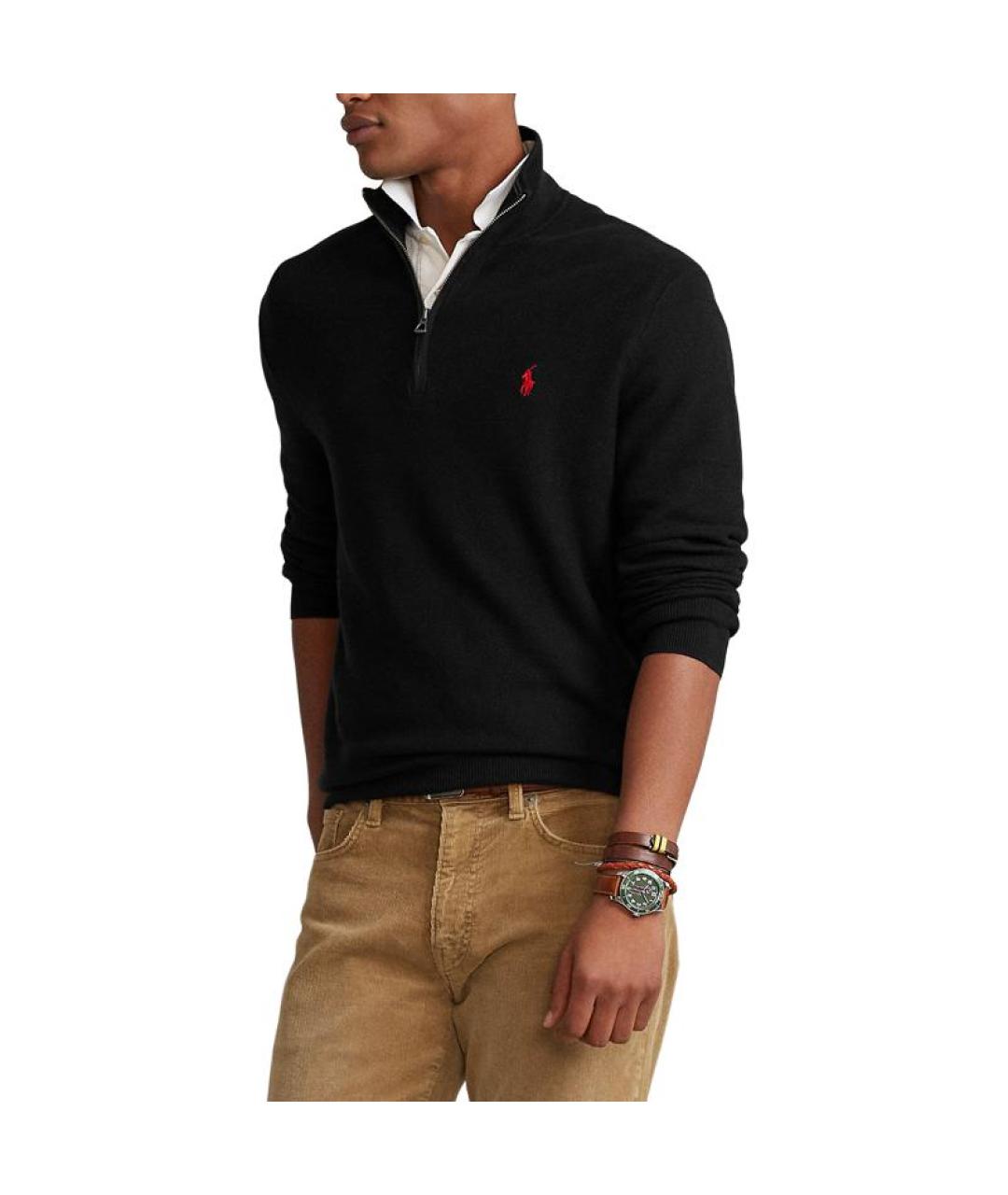 POLO RALPH LAUREN Черный джемпер / свитер, фото 3