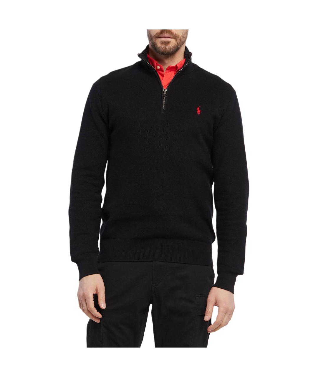 POLO RALPH LAUREN Черный джемпер / свитер, фото 2