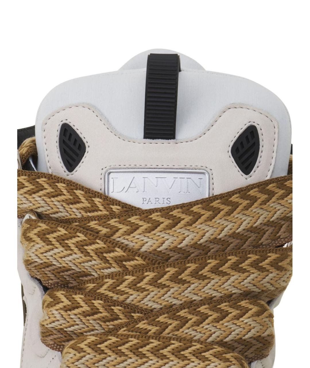 LANVIN Мульти низкие кроссовки / кеды, фото 4