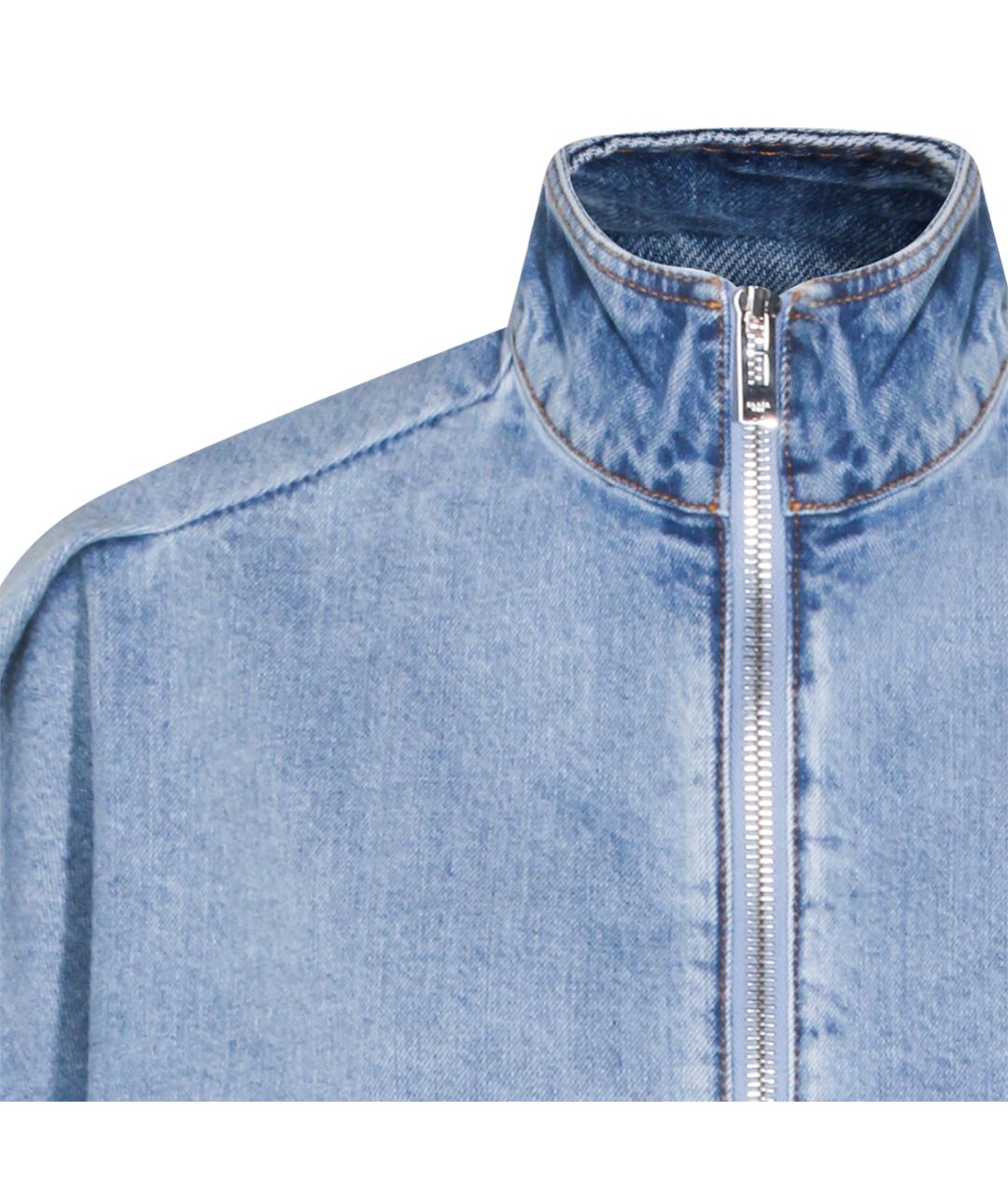 ALAIA Синяя хлопковая рубашка, фото 4