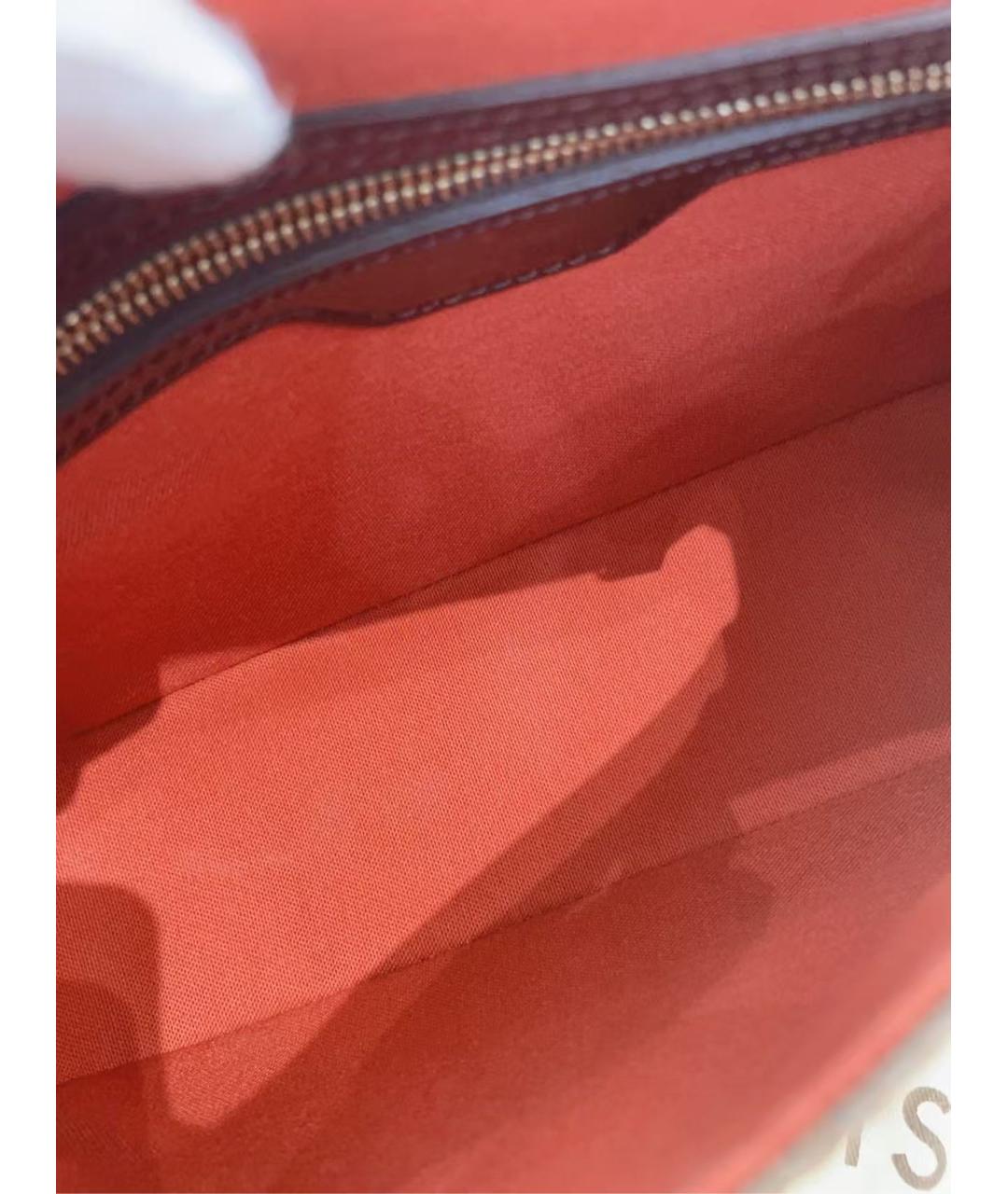 LOUIS VUITTON Коричневая сумка через плечо, фото 6