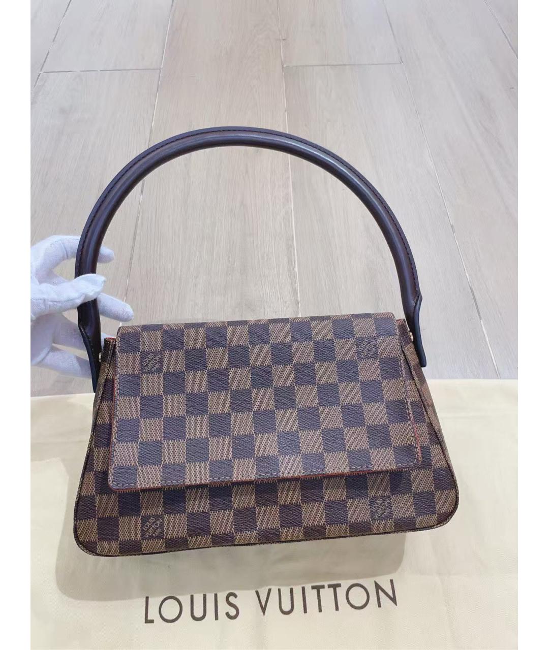 LOUIS VUITTON Коричневая сумка через плечо, фото 7