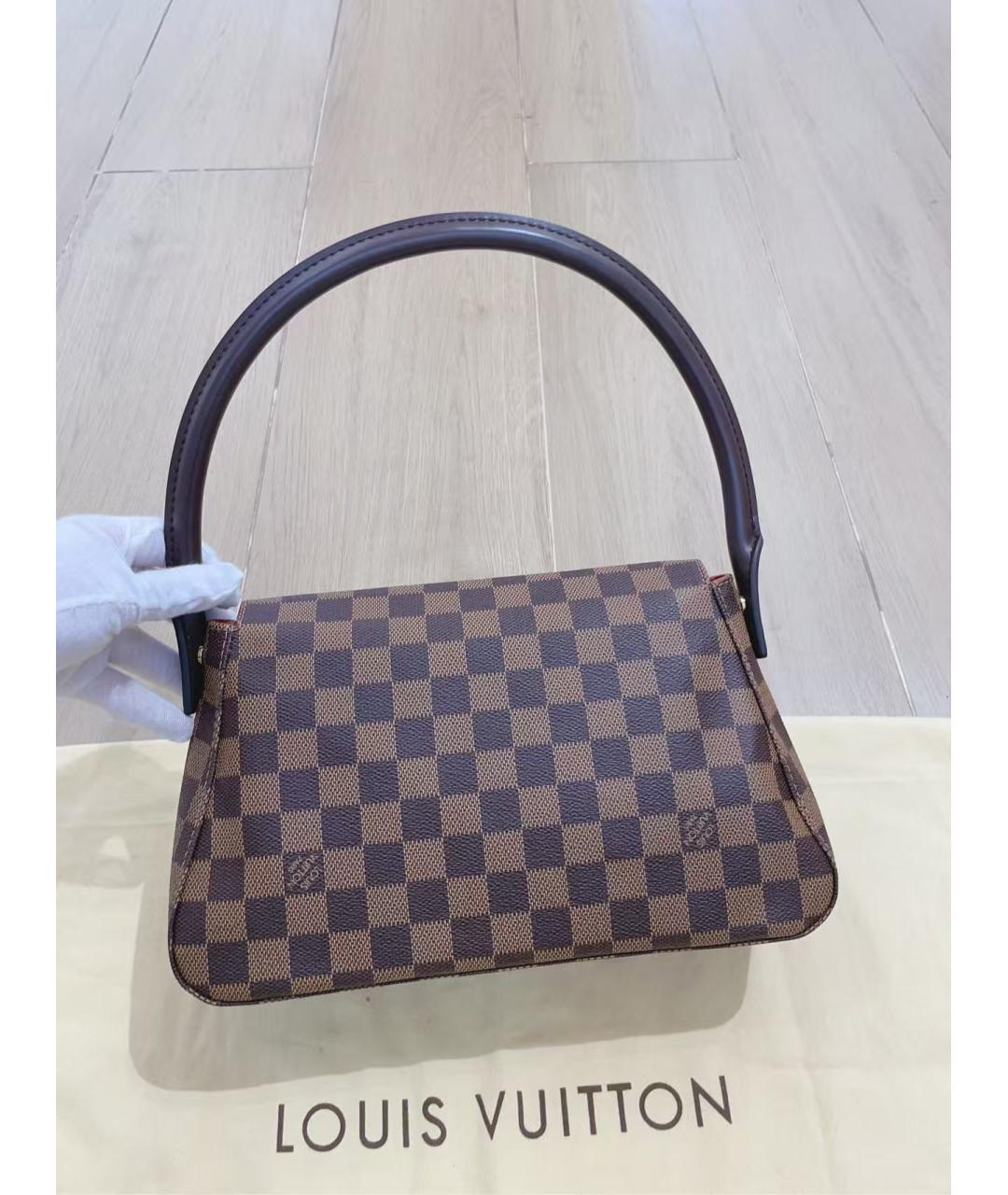 LOUIS VUITTON Коричневая сумка через плечо, фото 2