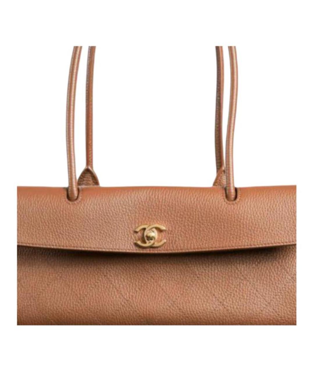 CHANEL Коричневая сумка через плечо, фото 2