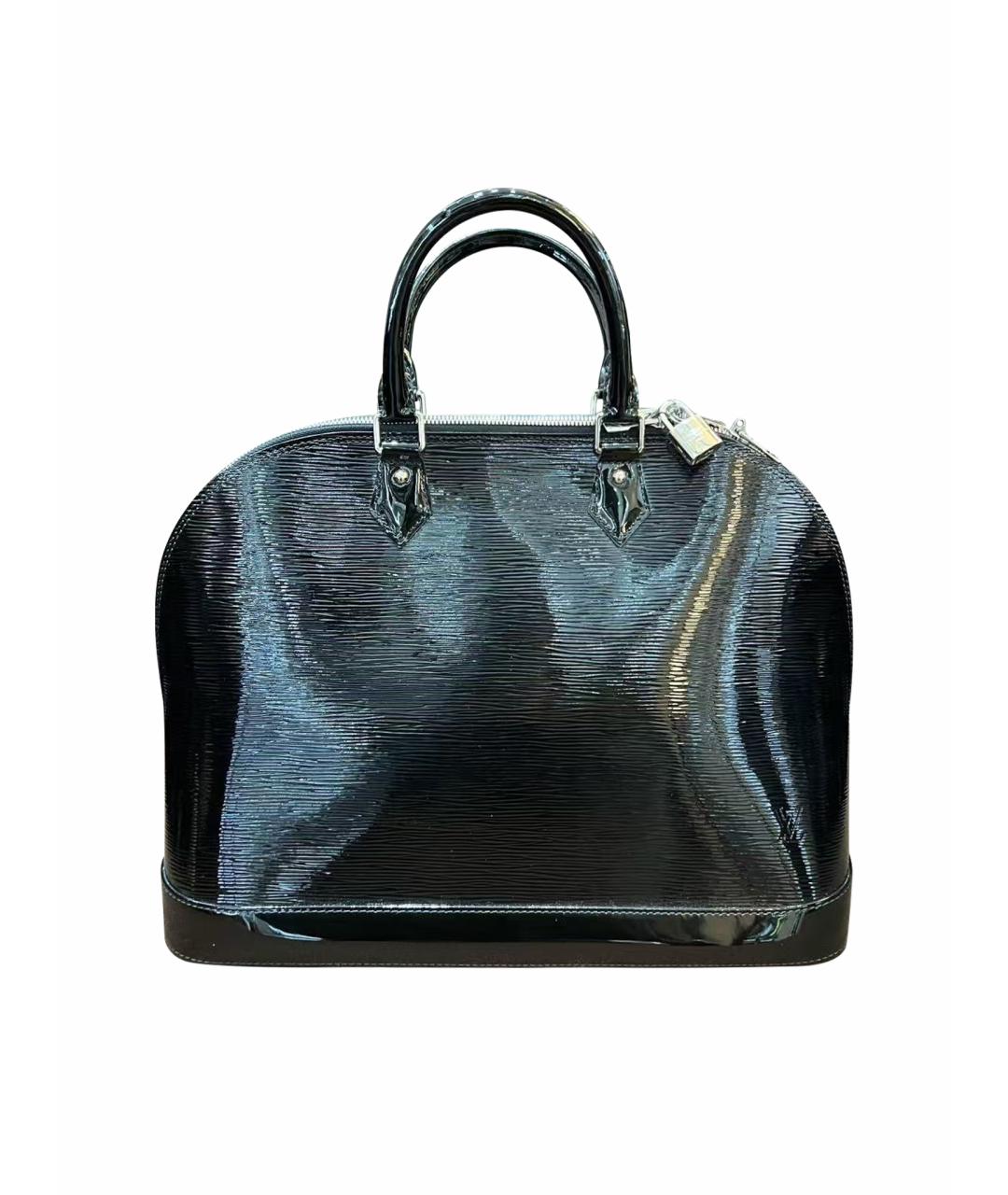 LOUIS VUITTON Черная бархатная сумка с короткими ручками, фото 1