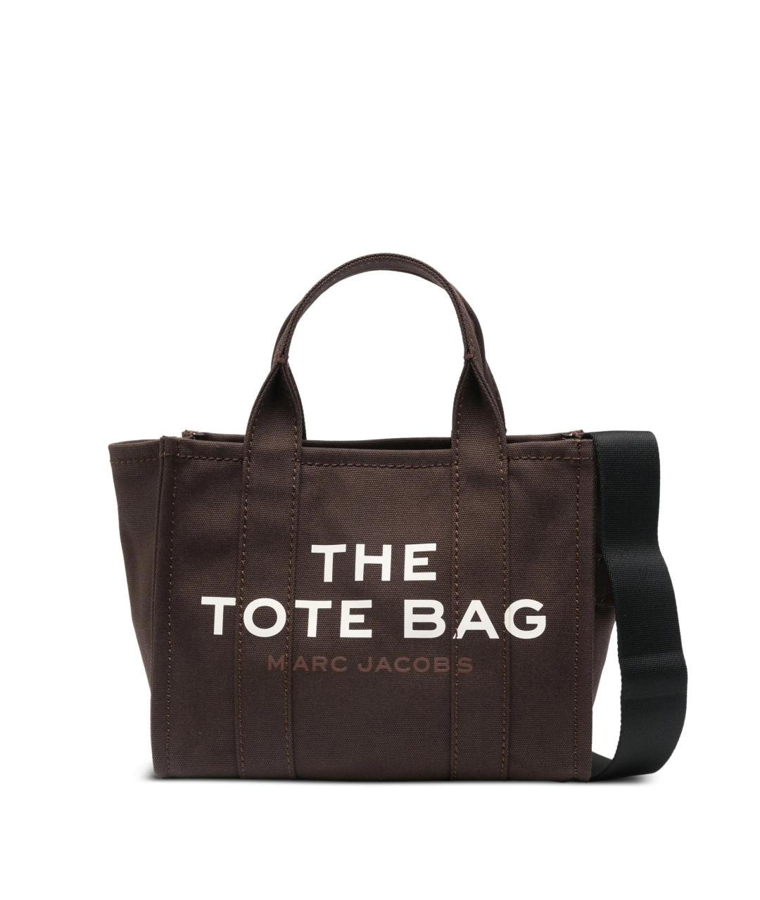 MARC JACOBS Коричневая хлопковая сумка тоут, фото 1