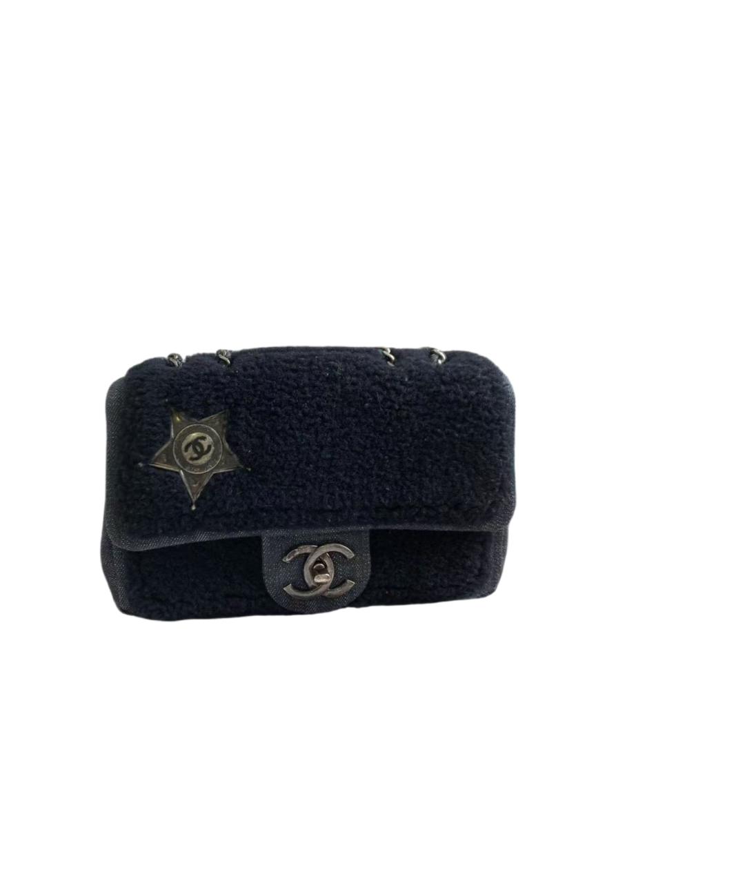 CHANEL Черная сумка через плечо, фото 8