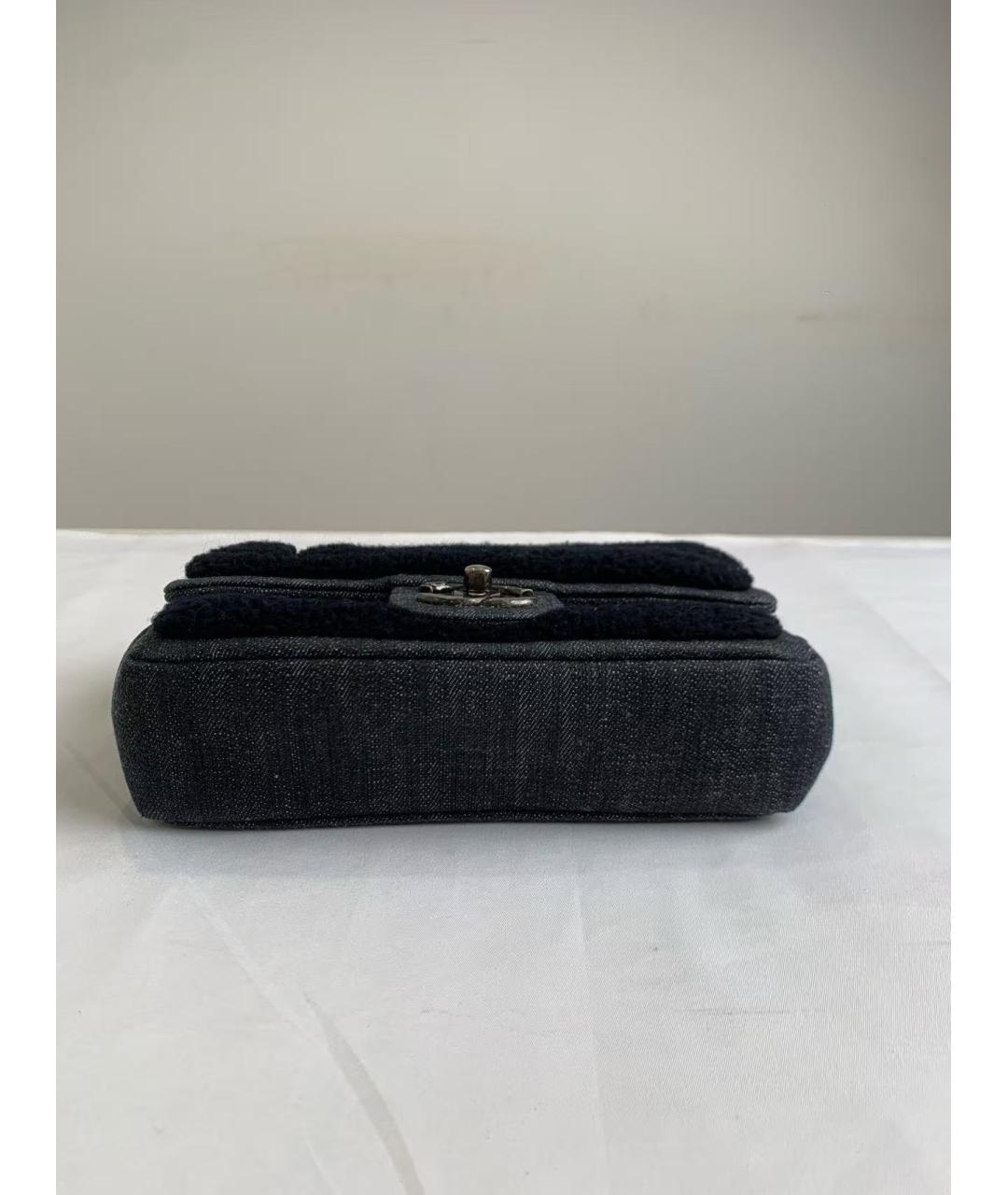 CHANEL Черная сумка через плечо, фото 6