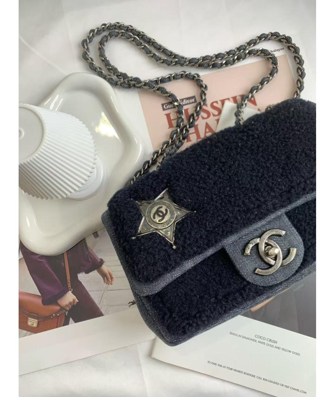 CHANEL Черная сумка через плечо, фото 3