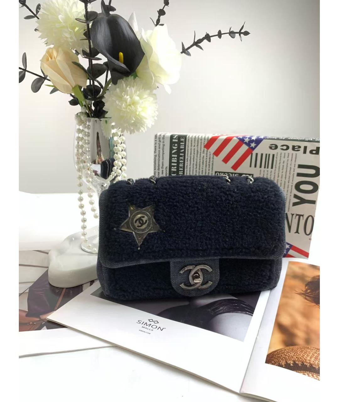 CHANEL Черная сумка через плечо, фото 2