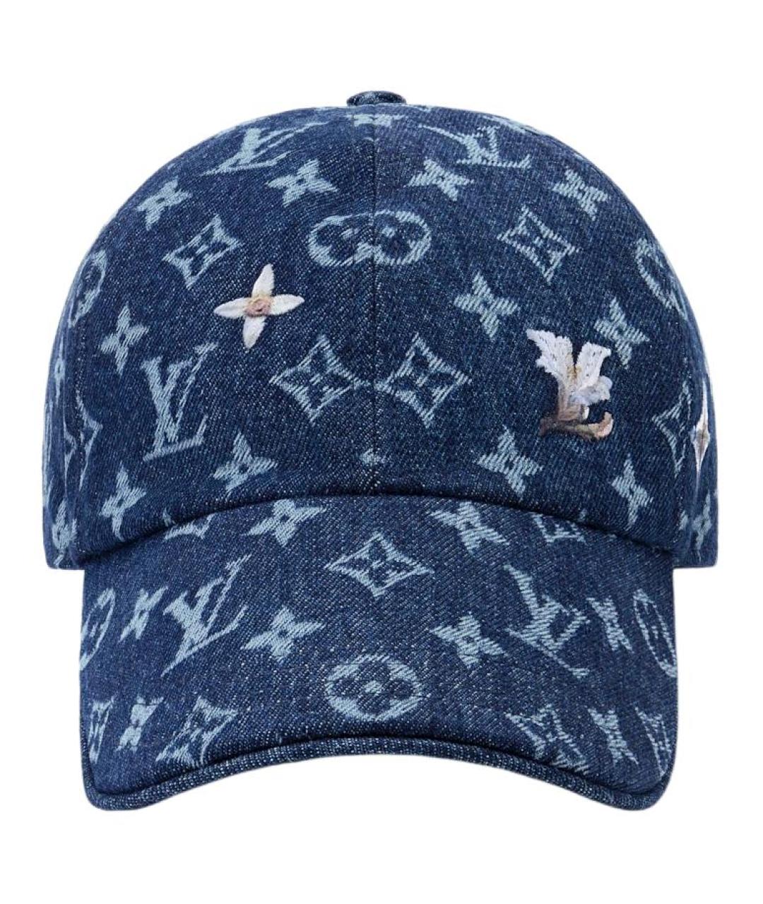 LOUIS VUITTON Синяя кепка/бейсболка, фото 2