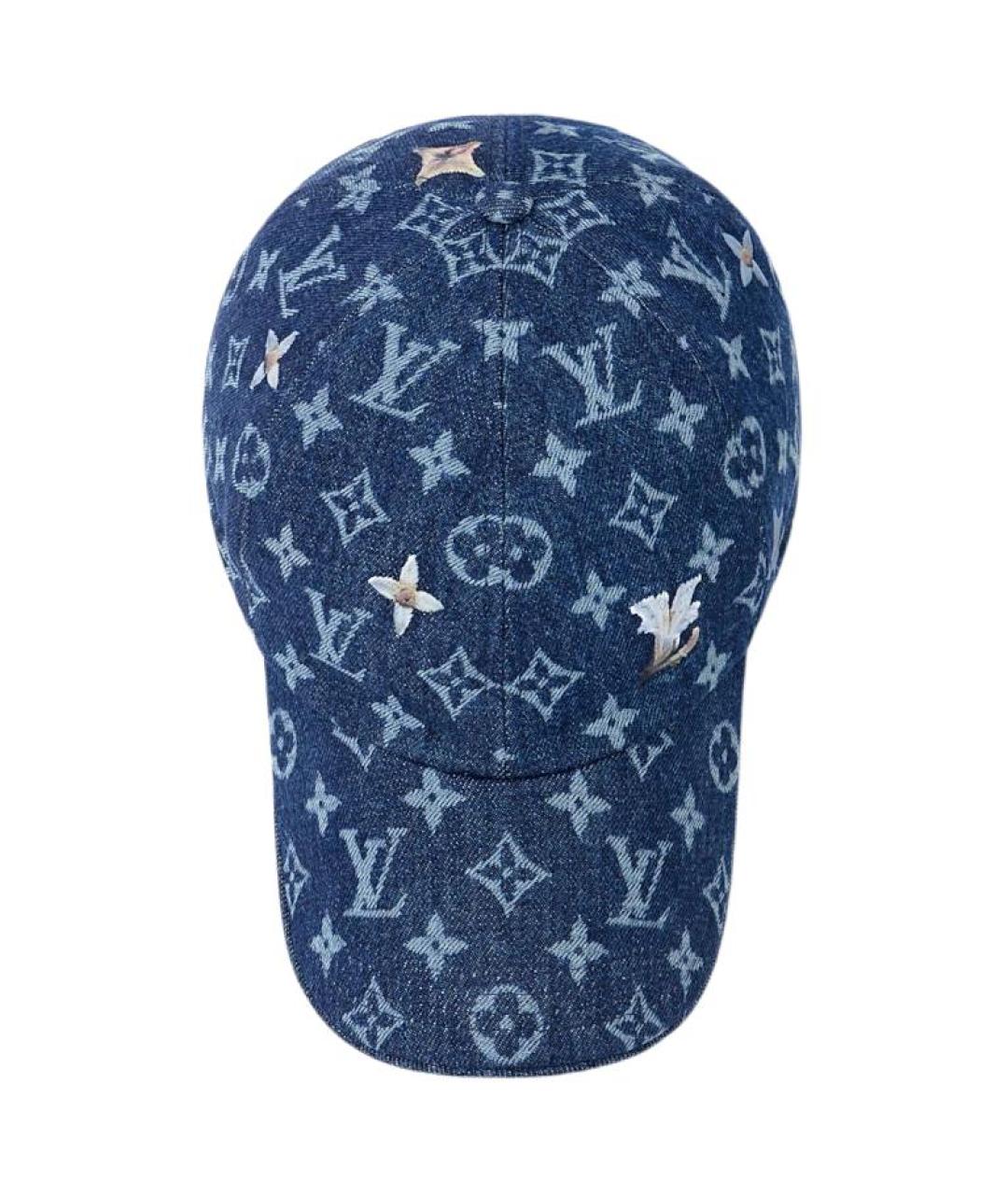 LOUIS VUITTON Синяя кепка/бейсболка, фото 3