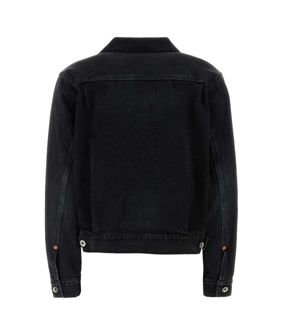 SACAI Черная хлопковая куртка, фото 2