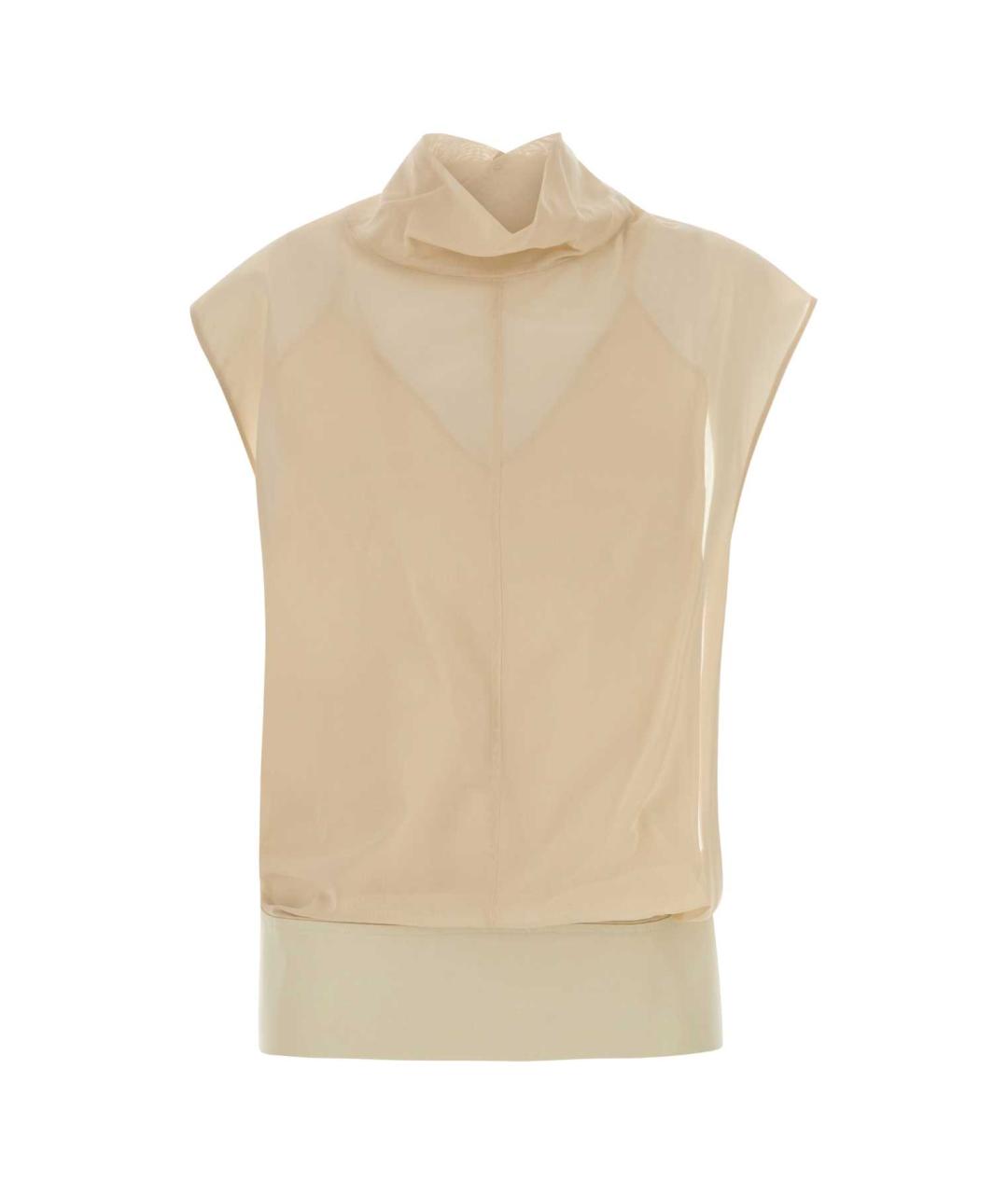 SPORTMAX Розовая хлопковая футболка, фото 1