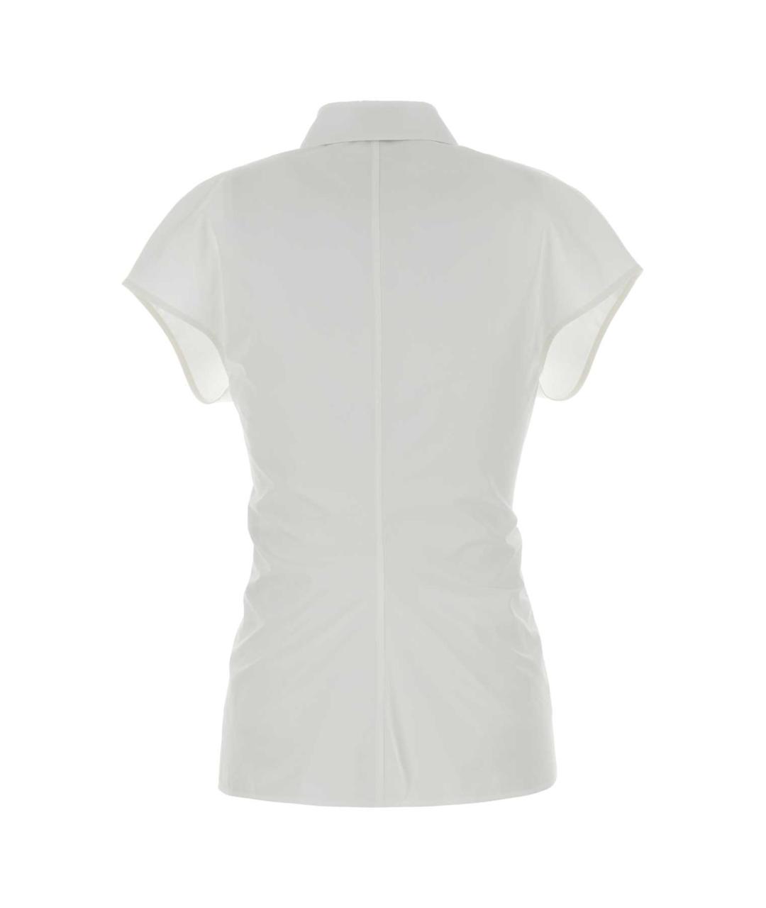 ALEXANDER MCQUEEN Белая хлопковая рубашка, фото 2