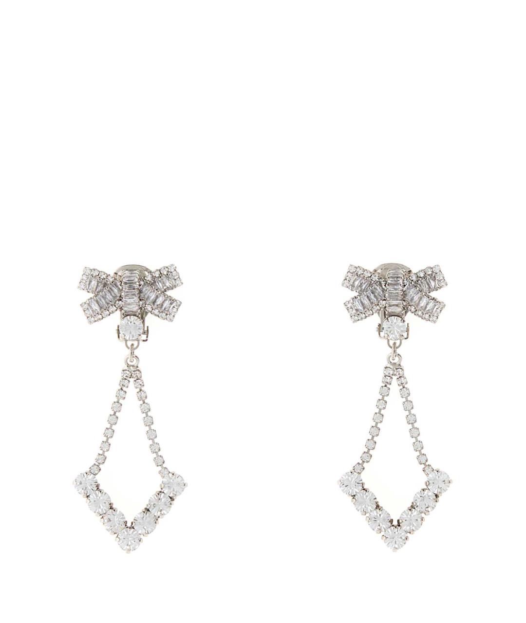 ALESSANDRA RICH Серебряные металлические серьги, фото 1