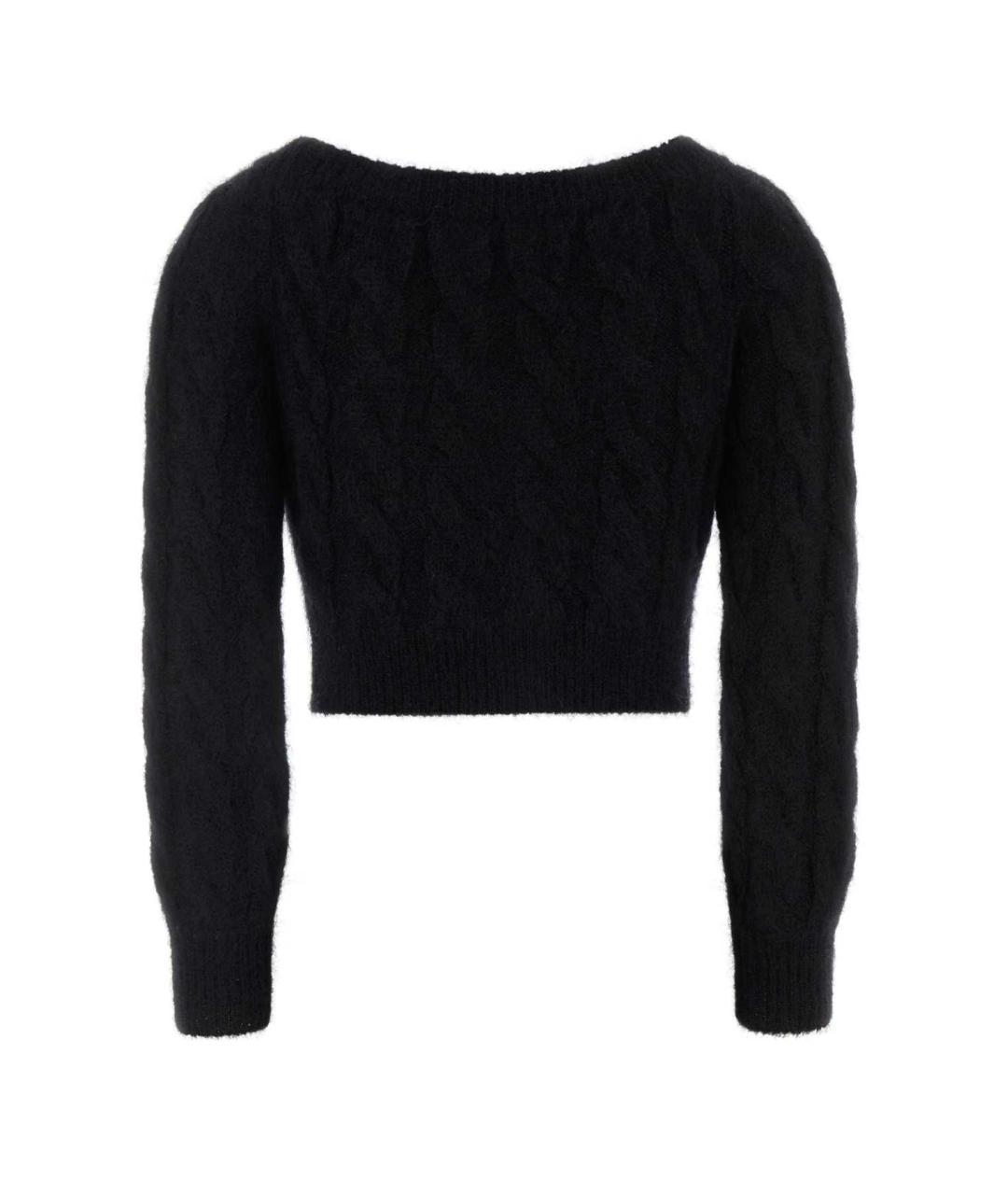 ALESSANDRA RICH Черная футболка, фото 2