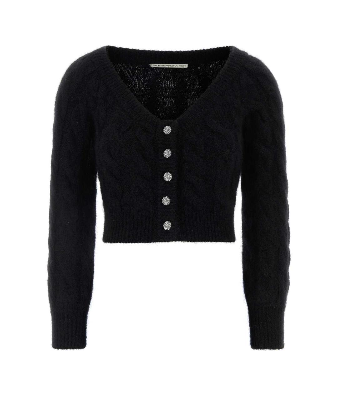 ALESSANDRA RICH Черная футболка, фото 1