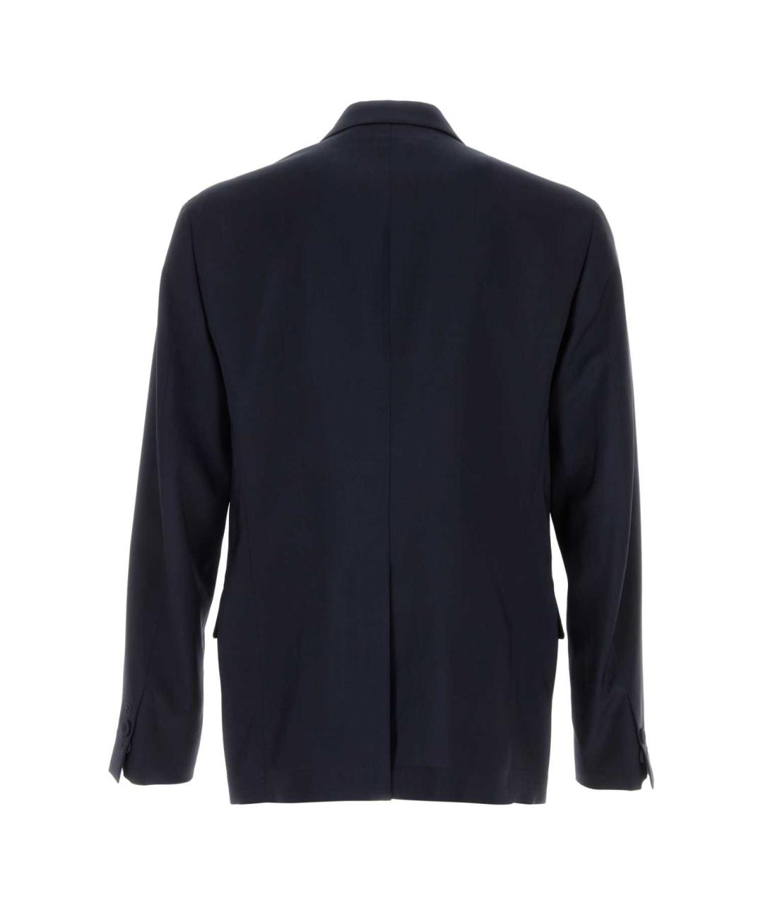 FENDI Синий шерстяной пиджак, фото 2