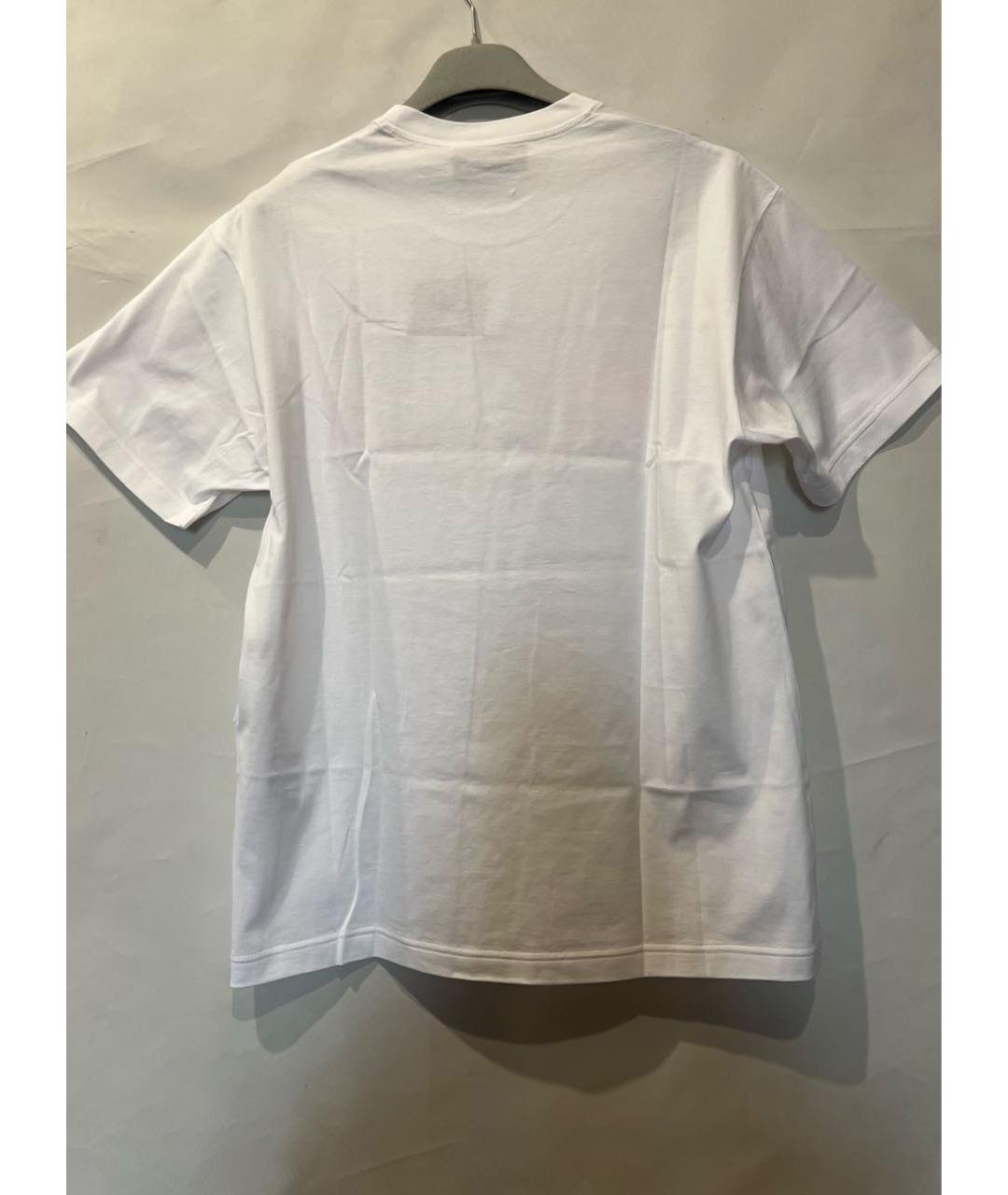 GUCCI Белая хлопковая футболка, фото 2